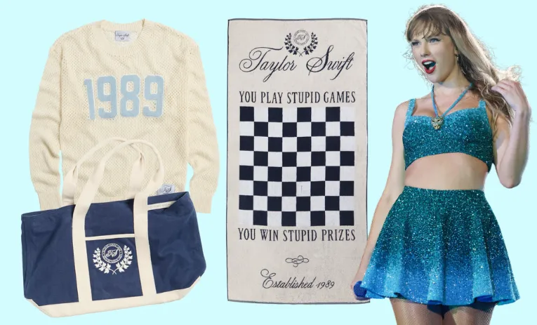 Taylor Swift’s Summer 2025 Merch Drop Is Peak Preppy, in Every Era